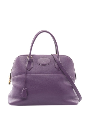 Hermès Pre-Owned 2013 Clemence Bolide 35 satchel - Purple
