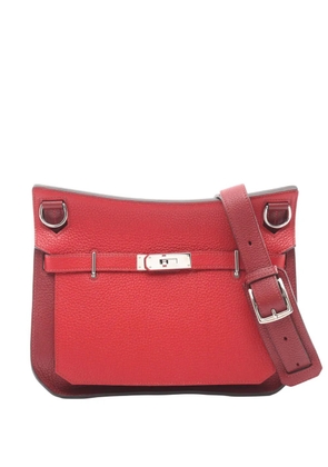 Hermès Pre-Owned 2014 Clemence Jypsiere 28 crossbody bag - Red