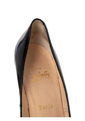 Christian Louboutin Pre-Owned Miss Desprez chain-detail pumps - Black