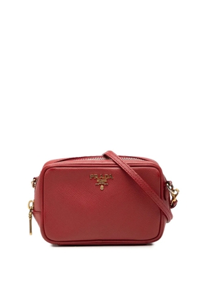 Prada Pre-Owned 2013-2026 Mini Saffiano Camera Bag crossbody bag - Red