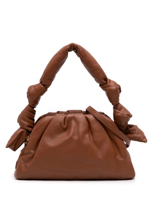 Miu Miu Pre-Owned 2010-2026 Nappa Knot Top Handle Bag satchel - Brown