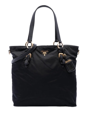 Prada Pre-Owned 2013-2026 Tessuto Convertible Tote satchel - Black