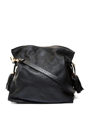 Loewe Pre-Owned 2010s Flamenco Anagram shoulder bag - Black