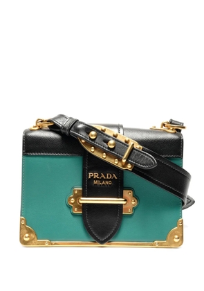 Prada Pre-Owned 2016-2019 Cahier shoulder bag - Green