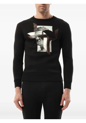Neil Barrett graphic-print sweatshirt - Black