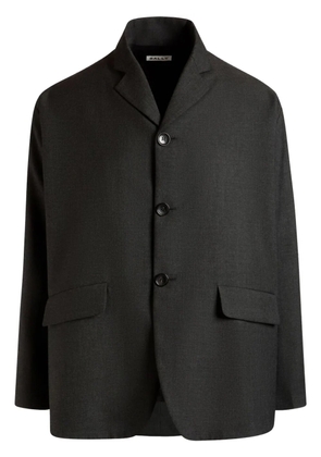 Bally mélange-effect blazer - Grey