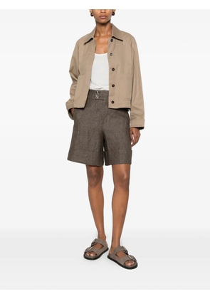 Marc O'Polo button-fastening pocket jacket - Neutrals