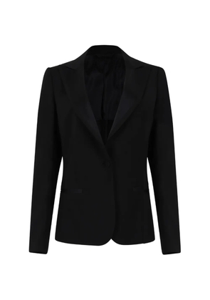 Tonello peak-lapel single-button blazer - Black