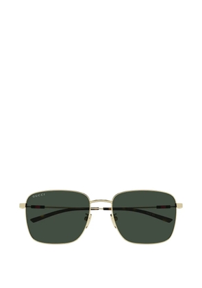 Gucci Eyewear square-frame sunglasses - Gold