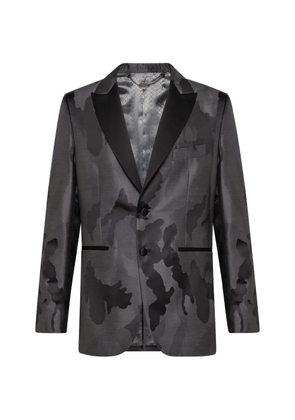 Billionaire camouflage-pattern blazer - Grey