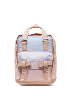 Doughnut mini Macaroon Sky x Ribbon gradient-effect bow-detail backpack - Pink