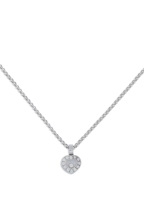 Chopard Pre-Owned Happy Diamonds heart necklace - Silver