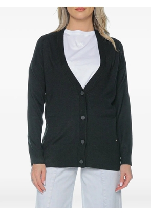 Armani Exchange V-neck button-up cardigan - Black