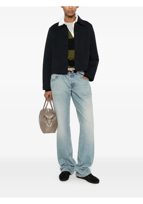 Marc O'Polo button-up patch-pocket jacket - Blue