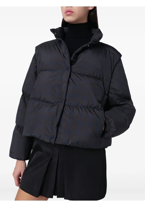 Herno high-collar puffer jacket - Blue