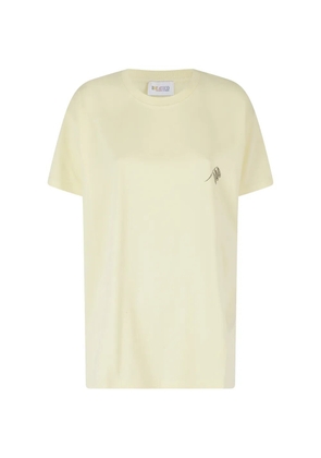 The Attico cotton T-shirt - Neutrals