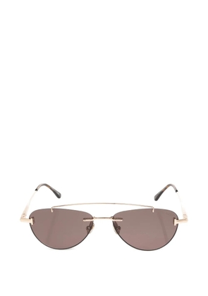 TOM FORD rimless sunglasses - Gold