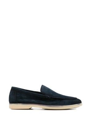 Alberto Gozzi almond-toe loafers - Blue