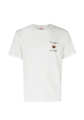 MC2 Saint Barth Portofino embroidered T-shirt - White
