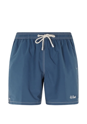 MC2 Saint Barth Patmos contrast-stitch swim shorts - Blue