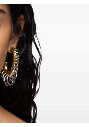 Rabanne Punk XL Link earrings - Gold