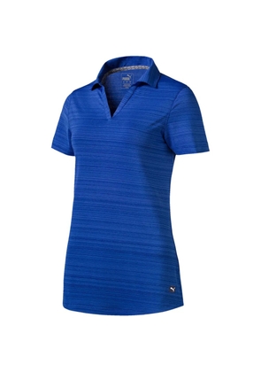 PUMA Coastal horizontal-stripe polo shirt - Blue