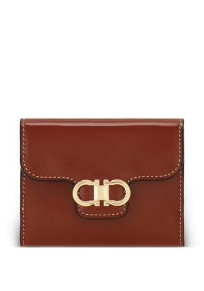 Ferragamo Gancini wallet - Brown