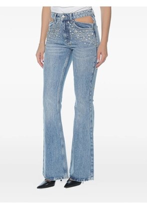 Ksubi crystal-embellished Soho jeans - Blue