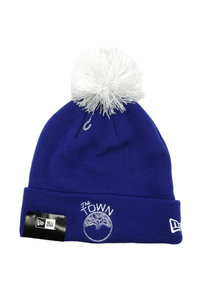 NEW ERA CAP Golden State Warriors pom-pom beanie hat - Blue