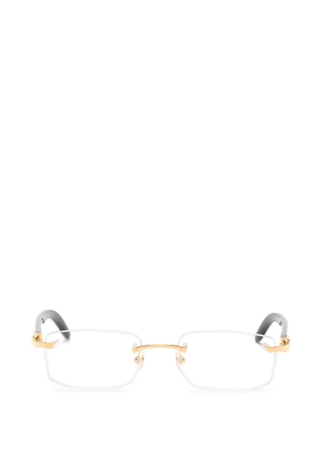 Cartier Eyewear rimless glasses - Gold