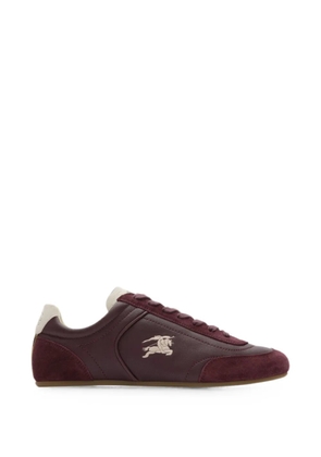 Burberry leather Knight Runner sneakers - Purple