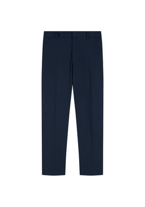 Armani Exchange pressed-crease tailored trousers - Blue