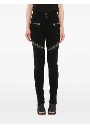 Givenchy zip-detail skinny trousers - Black