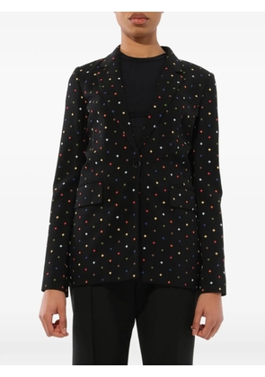 Givenchy mini cross patterned blazer - Black