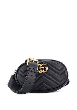 Gucci Pre-Owned GG Marmont Matelasse Leather belt bag - Black