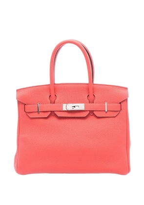Hermès Pre-Owned 2014 Togo Birkin Retourne 30 handbag - Red