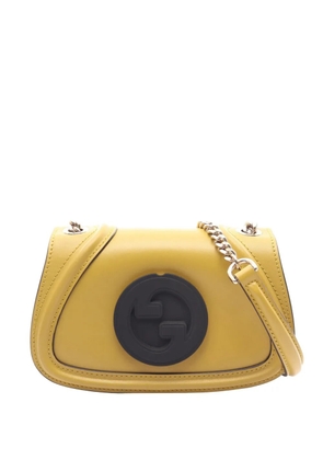 Gucci Pre-Owned 2016-2026 Small Bicolor Leather Blondie crossbody bag - Yellow