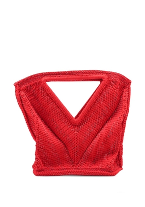 Bottega Veneta Pre-Owned 2012-2026 Nylon Crochet Point tote bag - Red