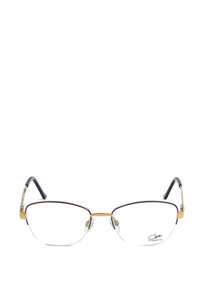 Cazal square-frame glasses - Gold