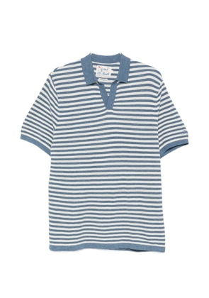 MC2 Saint Barth Sloan Stripes Cotton striped top - Blue