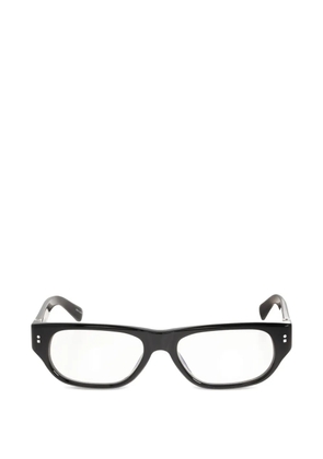 Jacquemus rectangle-frame glasses - Black