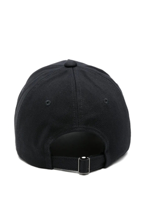 Emporio Armani logo-plaque baseball cap - Blue
