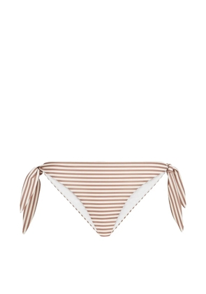 Brunello Cucinelli striped techno jersey bikini bottoms - Neutrals
