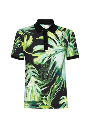 Billionaire Palmas short-sleeve polo shirt - Black