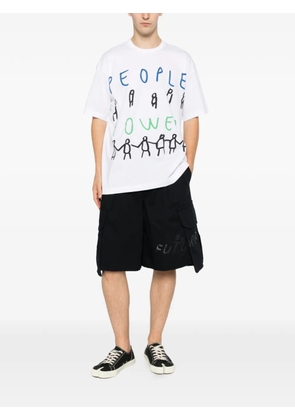 Comme des Garçons Homme graphic-print T-shirt - White