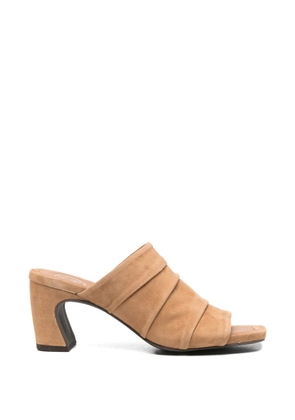 Ash Eva ruched open-toe sandals - Neutrals