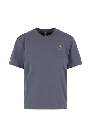 adidas by Stella McCartney logo-print T-shirt - Grey