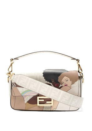 Fendi Pre-Owned 2011-2013 Zucca Baguette shoulder bag - Neutrals
