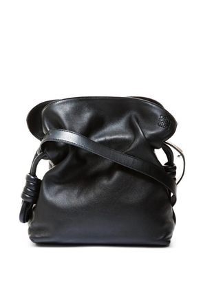 Loewe Pre-Owned 2020s Flamenco Anagram shoulder bag - Black