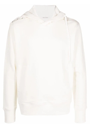 Craig Green lace-up detail hoodie - White